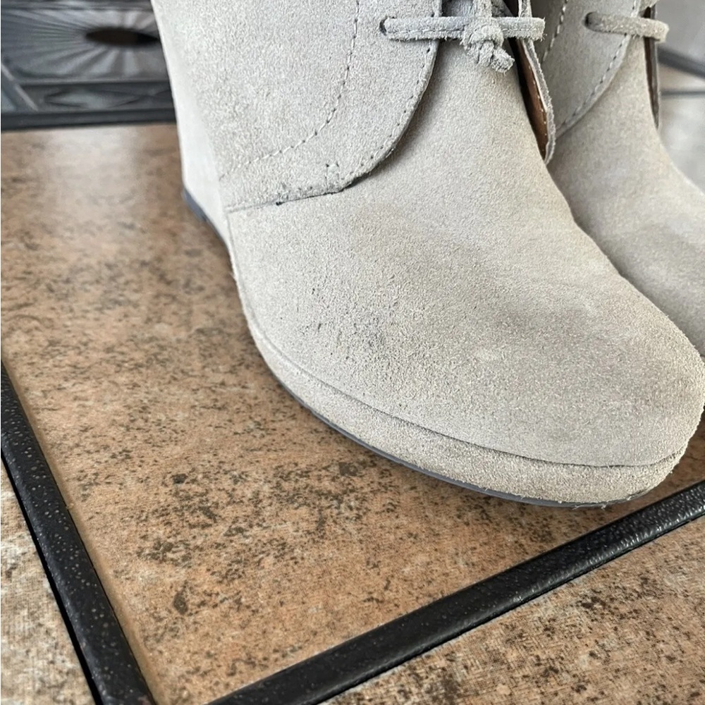 Women’s Dolce‎ Vita Tie- Up Tan Booties- Size 8.5- Pre-owned - Picture 5 of 8